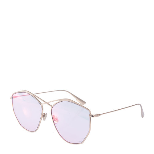 DIOR/迪奧女士時尚金色邊框粉色鏡片太陽鏡眼鏡DIORSTELLAIRE4-20114400059TE