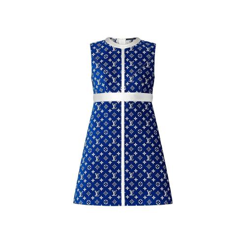  LV路易威登 22年秋冬 女士 連衣裙 MONOGRAM 連衣裙 1AA9ZF 1AA9ZG 1AA9ZE 1AA9ZJ 1AA9ZI 1AA9