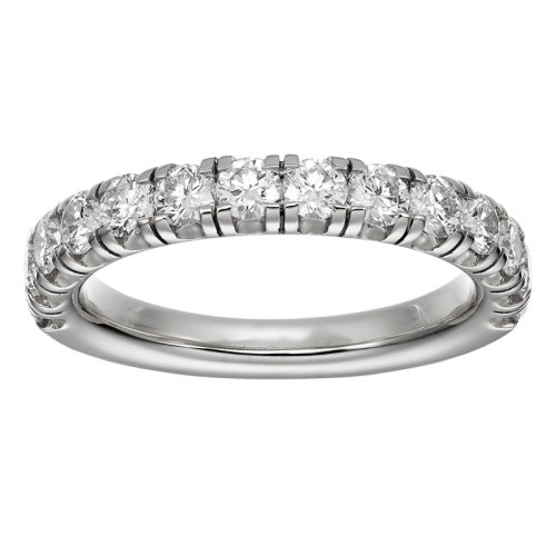 CARTIER/卡地亞 ALLIANCE ETINCELLE系列 18K金鉑金鑲有14顆明亮切工鉆石 結(jié)婚求婚訂婚戒指B4216500