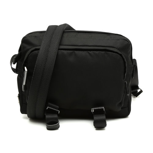 PRADA/普拉達(dá) 男士織物背提包斜挎包 2VH043973