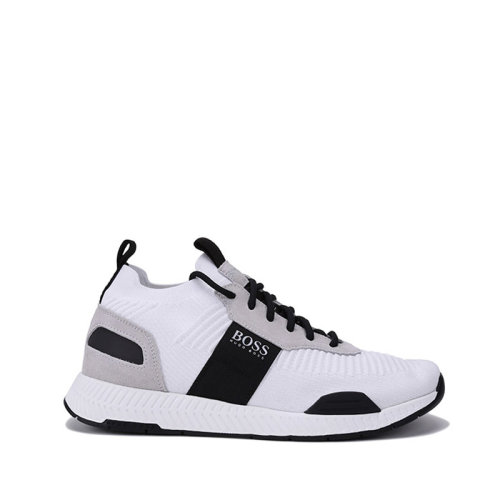 HUGO BOSS/雨果博斯 男士織物系帶休閑運動鞋 50452034