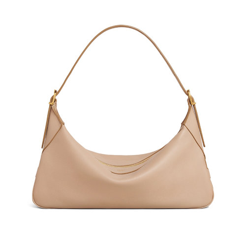 CELINE/賽琳 22新款ROMY系列 女士中號獵裝色牛皮革單肩手提包197443DPJ.03SA