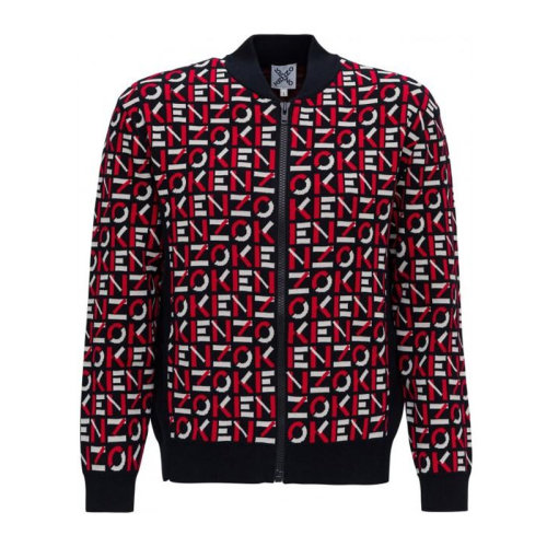 KENZO/高田賢三  男裝 服飾 經(jīng)典logo印花棉質(zhì) 男士夾克外套