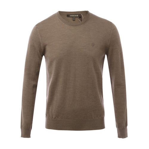 Roberto Cavalli/羅伯圖 卡維里 男士針織衫/毛衣 羊毛圓領(lǐng)男士羊毛衫 多色針織衫