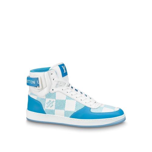  LV路易威登 22年秋冬 男士 休閑運動鞋 RIVOLI 高幫運動鞋 1AA0D6 1AA0D4 1AA0D2 1AA0D9 1AA0D