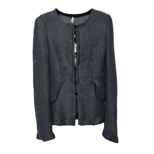 ARMANI COLLEZIONI/阿瑪尼卡爾茲拼色女士上衣 RMG13JRMURJ 013