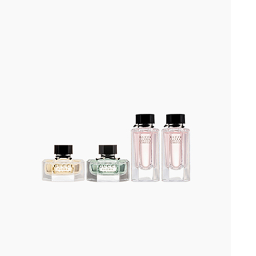 GUCCI/古馳  花之舞系列迷你Q版香水禮盒套裝5ml*4