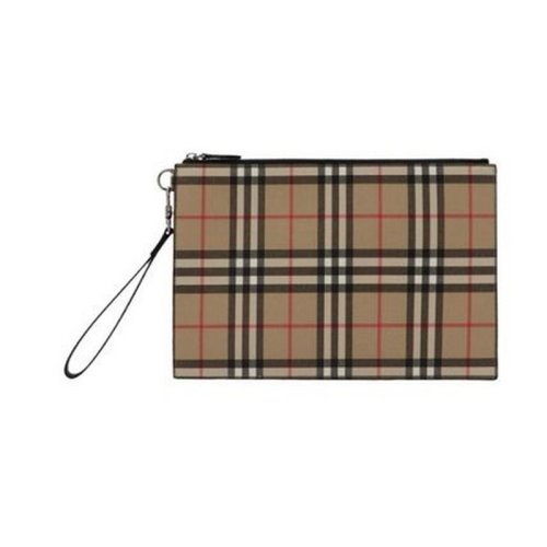  BURBERRY/博柏利 男士格紋時尚休閑手拿包 8049588 PLSX