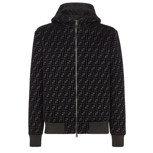 FENDI/芬迪 男士黑色運(yùn)動(dòng)衫FW1040AAP0F0QA1