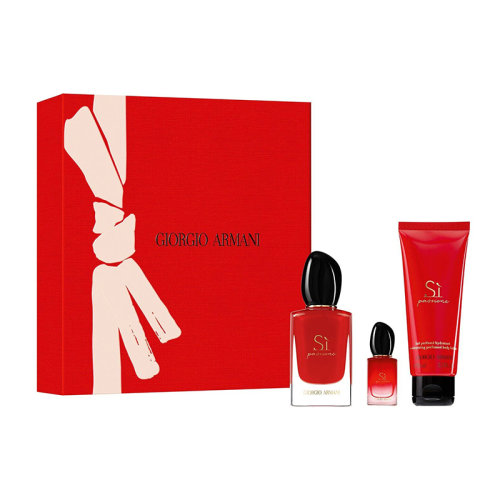 Giorgio Armani 阿瑪尼 2022年限量迷情摯愛套裝3件套 濃香水50ml+7ml+身體乳75ml