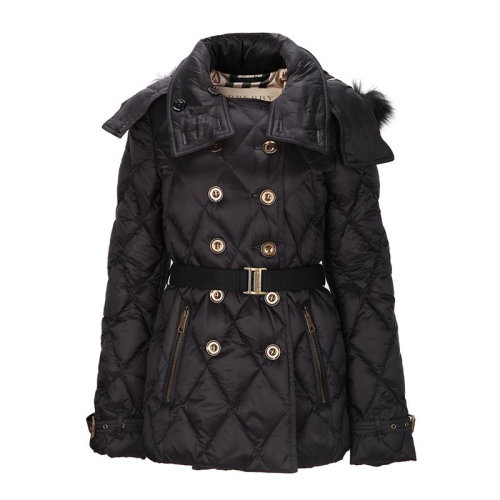 BURBERRY/博柏利 女士黑色棉質(zhì)外套棉服 3933549