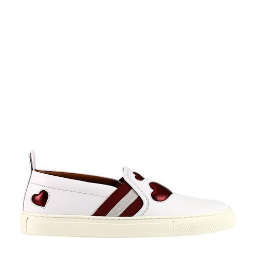 【折扣】 BALLY/巴利 女士 真皮 拼色 白色 女士休閑運(yùn)動(dòng)鞋 GI 39