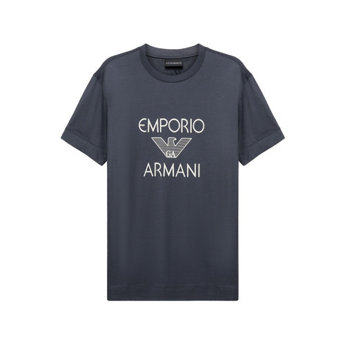Emporio Armani/安普里奧阿瑪尼  男士短袖T恤 男士萊賽爾纖維圓領短袖T恤 3K1TAF 1JUVZ