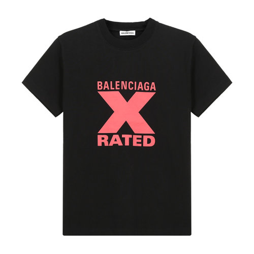 Balenciaga/巴黎世家 女士短袖T恤 棉質(zhì)圓領(lǐng) 612964 TIVA7