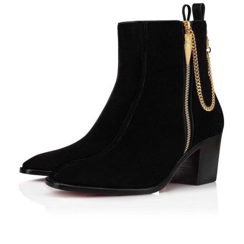  CL紅底鞋 22年秋冬 男士 短靴 Yoz the Lips 3221273bk01