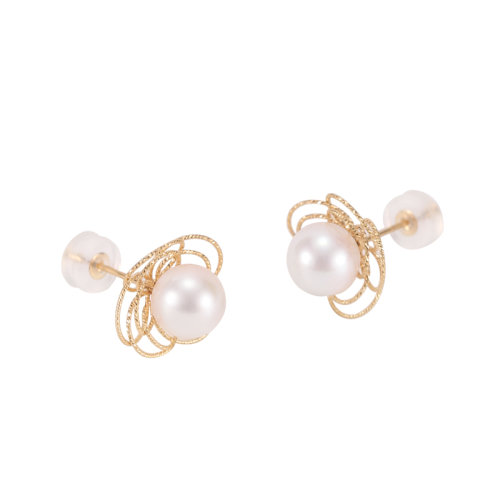 GeleiStory/GeleiStory向往系列18K包金櫻花首飾套裝淡水珍珠項(xiàng)鏈禮物創(chuàng)意禮品伴手禮女友