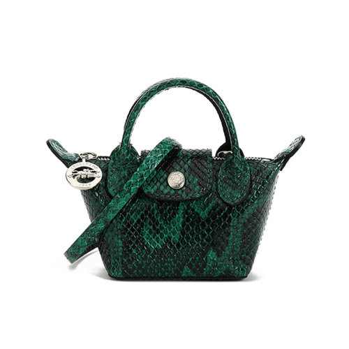 Longchamp/瓏驤  女士LE PLIAGE CUIR系列迷你款牛皮手提單肩斜挎包零錢包 10099 HRZ