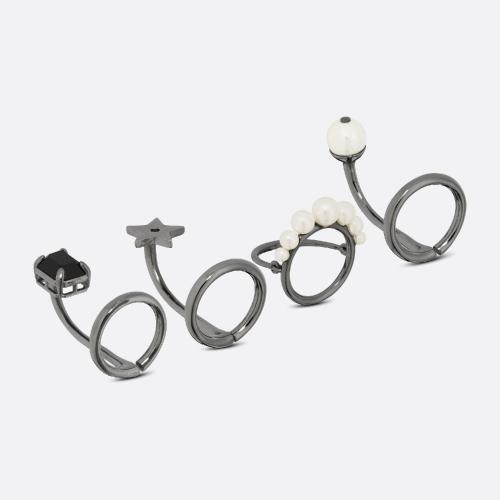  DIOR迪奧 22年秋冬 女士 戒指 CD Legacy 關(guān)節(jié)戒指套裝 R1264LEGCY_D805