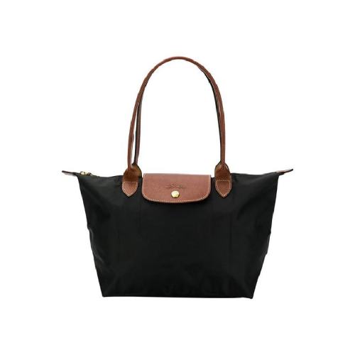  Longchamp/瓏驤 女士黑色聚酰胺手提包 2605089-001 PLSX