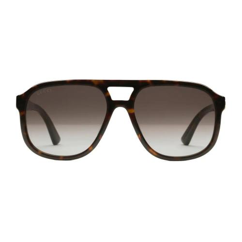  GUCCI古馳 22年秋冬 男士 領(lǐng)航員鏡框太陽眼鏡 706688 J0740 2323