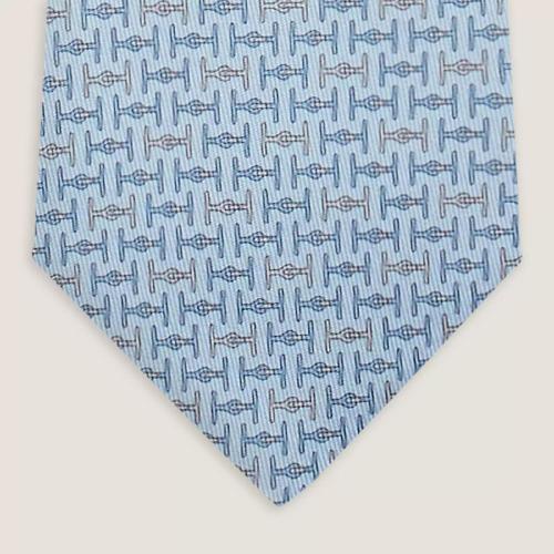  HERMES愛馬仕 22年秋冬 男士 領(lǐng)帶 Cravate twillbi H Jumbo H626287T 01