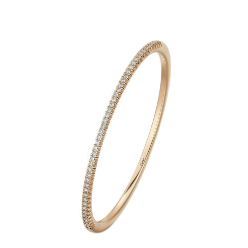 CARTIER/卡地亞 經(jīng)典ETINCELLE系列 18K金黃金鑲嵌48顆鉆石簡約手鐲B6049917