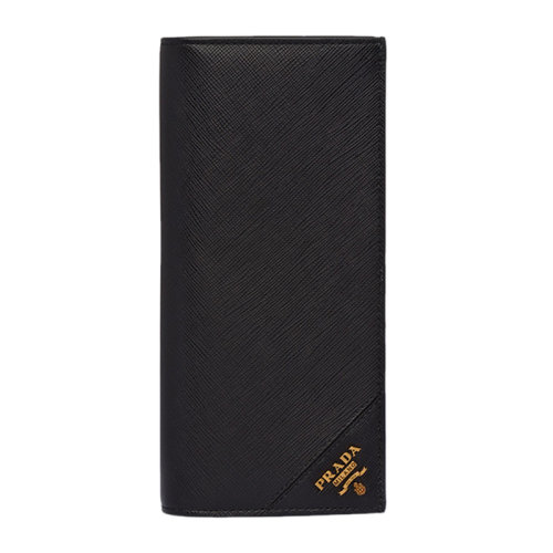 PRADA/普拉達(dá) 男士黑色零錢包 2MV836-QME-F0632