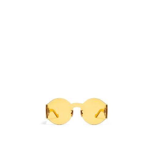  LOEWE羅意威 22年秋冬 女士 太陽(yáng)眼鏡 Round mask sunglasses in nylon G736270X07-8100