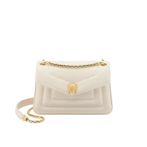  BVLGARI寶格麗 22年秋冬 女士 單肩包 SERPENTI REVERSE SAC PORTé éPAULE 292123292123