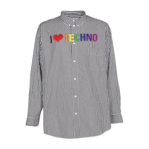 Balenciaga/巴黎世家  男士混色棉質(zhì)經(jīng)典時尚百搭秋冬長袖襯衫 556899TDM091070