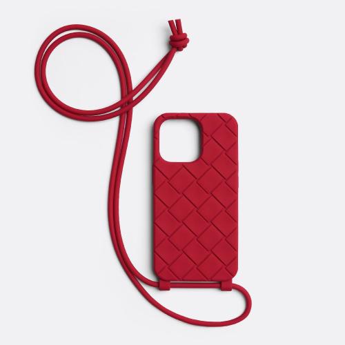  BV葆蝶家 22年秋冬 男士 手機殼 etui pour iphone?13 pro a bandouliere 690685V0EY06389