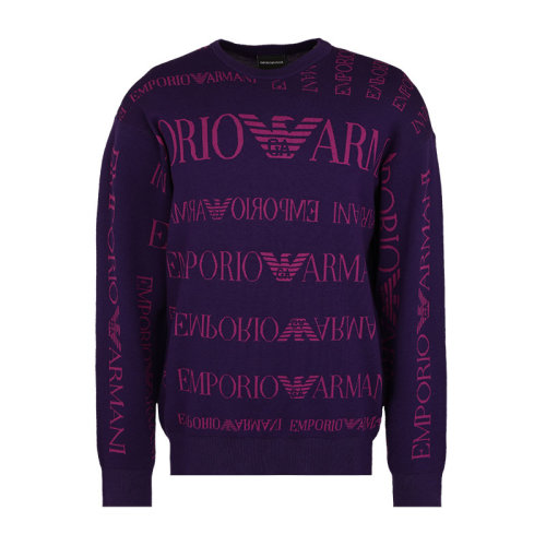 Emporio Armani/安普里奧阿瑪尼男時尚潮流針織衫/毛衣男士套頭針織衫男士針織衫/毛衣3H1MY71MMTZ