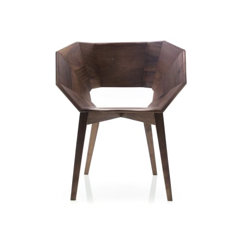 【DesginerLifestyle】YANGHOUSE/羊舍家居系列“榫卯的重構(gòu)”扶手椅黑胡桃木下單后30天發(fā)貨