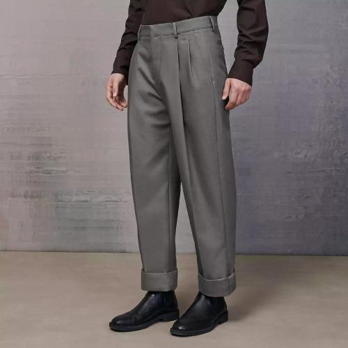  HERMES愛馬仕 22年秋冬 男士 休閑褲 Pantalon Sevres 2 plis H265320H72540