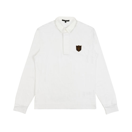 GUCCI/古馳 男士純色棉質(zhì)長袖上衣長袖POLO衫 387922-X5517 多色可選