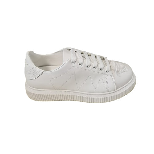 VERSACE/范思哲 浮雕美杜莎百搭系帶板鞋時尚休閑小白鞋