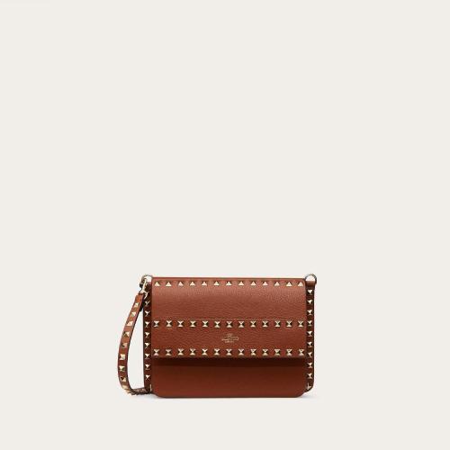  VALENTINO華倫天奴 22年春夏 女士 單肩包 PETIT SAC a BANDOULIERE ROCKSTUD EN VEAU GRAINé 預(yù)定商品1-3周發(fā)貨