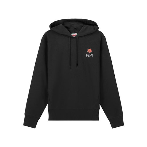 KENZO/高田賢三 【22秋冬新款】 女士BOKE系列棉質(zhì)連帽長(zhǎng)袖衛(wèi)衣運(yùn)動(dòng)衫 2SW015 4MF