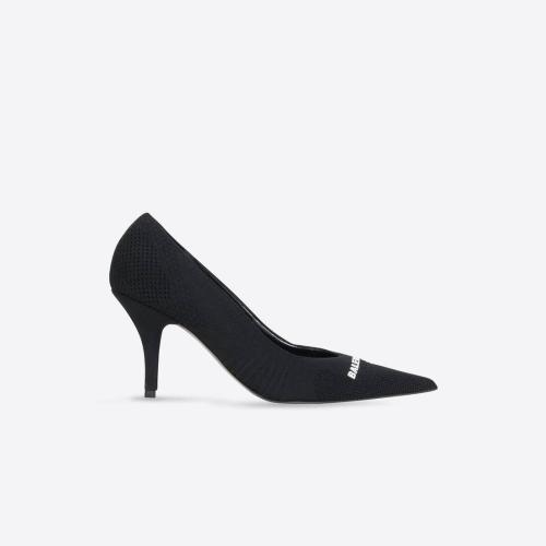  BALENCIAGA巴黎世家 22年春夏 女士 高跟鞋 Women's Knife 2.0 80mm Pump  in Black 671123W2C 預(yù)定商品1-3周發(fā)貨