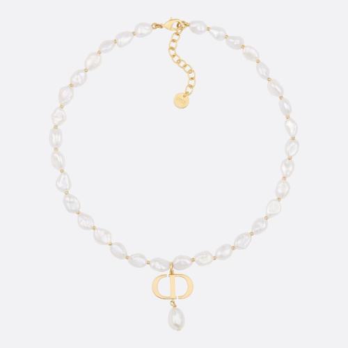  DIOR迪奧 22年秋冬 女士 項鏈 Collier 30?Montaigne N1923WOMFW_D301