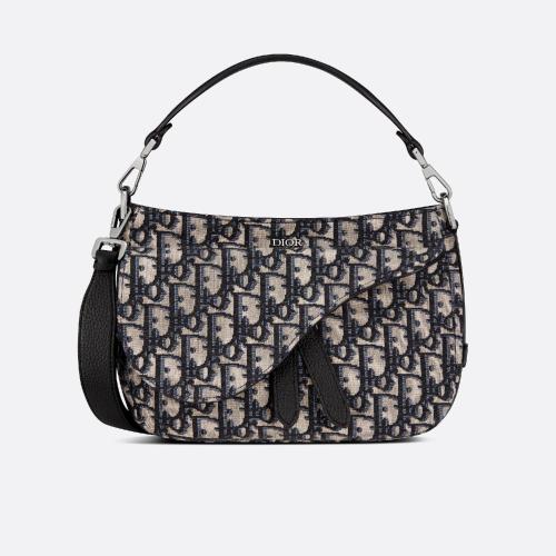  DIOR迪奧 22年秋冬 男士 單肩包 迷你 Saddle Soft 手袋 1ADHO024YKY_H05E