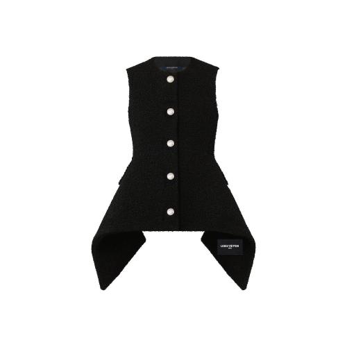  LV路易威登 22年秋冬 女士 馬甲 荷葉邊上衣 1AALLS 1AALLR 1AALLU 1AALLP 1AALLT 1AALLO 1AAL