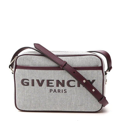 Givenchy 紀(jì)梵希 GIVENCHY BOND相機(jī)包女士包袋  米色印花圖案斜挎包 單肩包