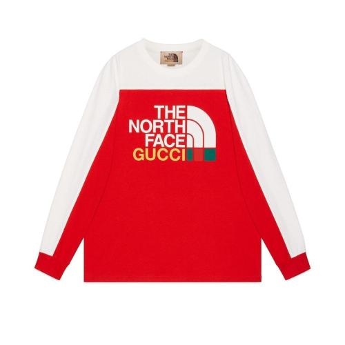  GUCCI古馳 22年秋冬 男士 The North Face x Gucci聯(lián)名系列T恤 671439 XJDRA 6184