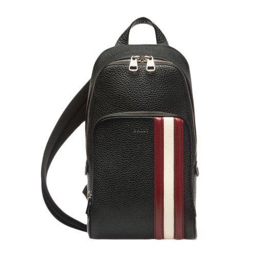  BALLY/巴利 男士黑色小牛皮單肩包 6228787 PLSX