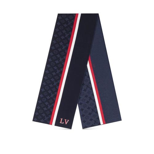  LV路易威登 22年秋冬 男士 圍巾 éCHARPE LV VARSITY M77936