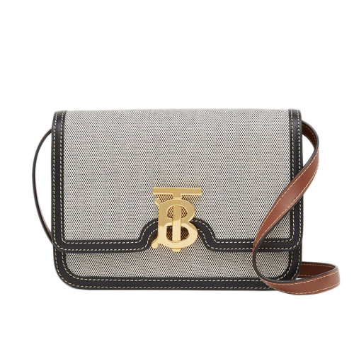 BURBERRY/博柏利 織物/配皮 單肩包 80306661