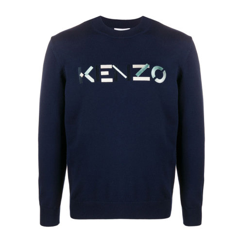 Kenzo 高田賢三 男裝 服裝 羊毛彩色logo徽標(biāo)刺繡運(yùn)動(dòng)衫 男士毛衣