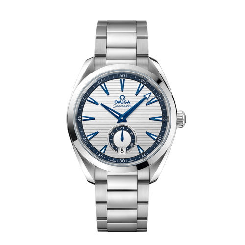 OMEGA/歐米茄 22年春夏新款 海馬系列 男士銀色表盤(pán)自動(dòng)上鏈同軸機(jī)芯精鋼表殼表帶腕表41毫米220.10.41.21.02.004