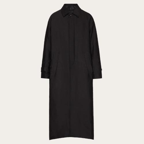  VALENTINO華倫天奴 22年秋冬 男士 大衣 MANTEAU RéVERSIBLE EN COTON， LAINE ET SOIE A_VEC